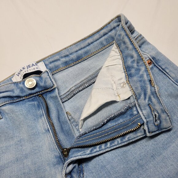 Wax Jean Collection Womens Denim Pants 5/27 ( Fit 30 X 27 ) Stretch Lightwash - Picture 6 of 15